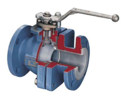pfa lined valves