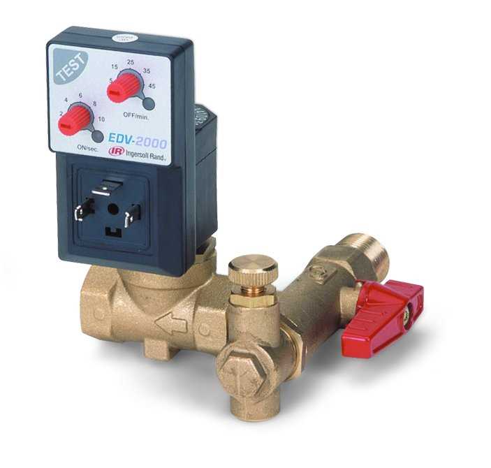 electronic auto drain valves