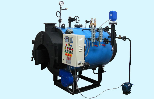 shell type flue tube steam boilers