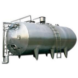 Horizontal Milk Storage Tank