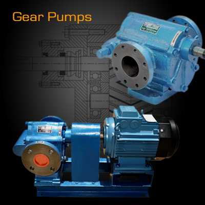 Rotary gear pumps