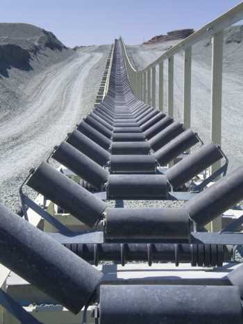 conveyors troughing idlers rollers
