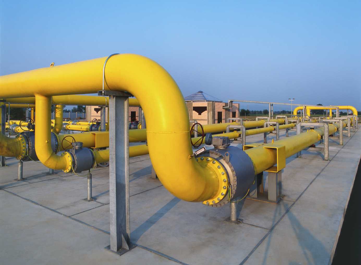 gas pipes