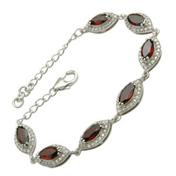 Diamond Studded Gents Bracelet