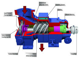 Srew compressor valves